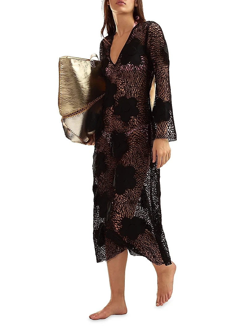 Ibiza Crochet-Knit Cover Up