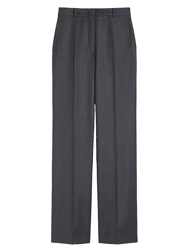 Stretch Flannel Trousers