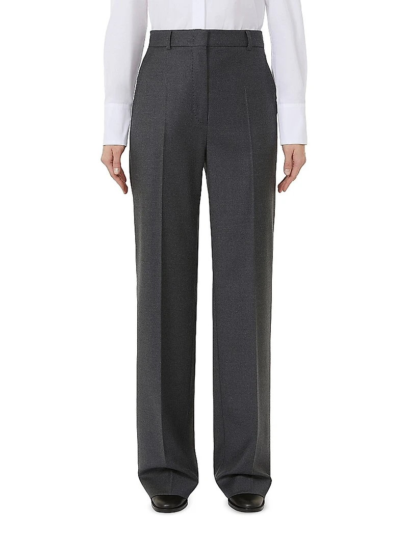 Stretch Flannel Trousers