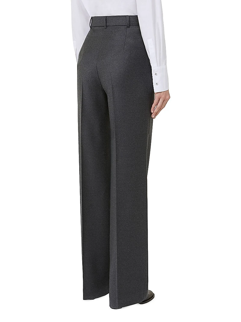 Stretch Flannel Trousers