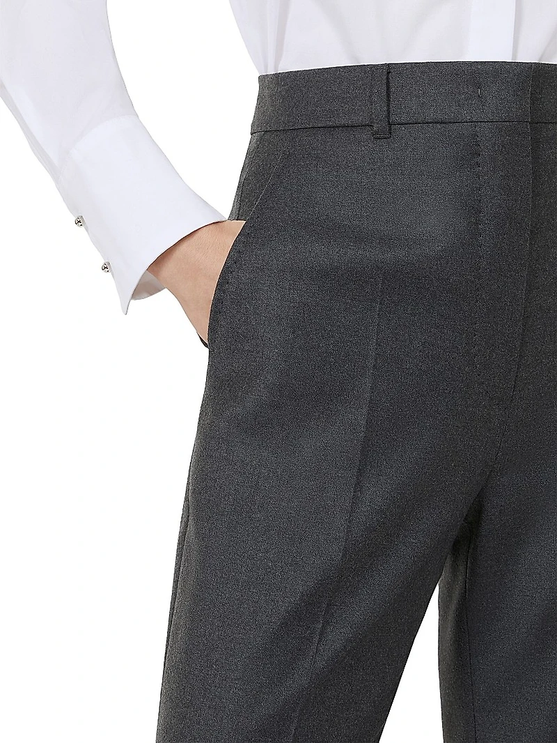 Stretch Flannel Trousers