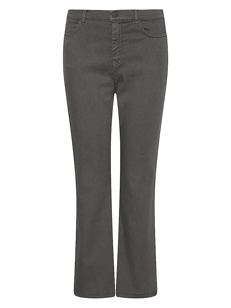 Flared Cropped Jeans