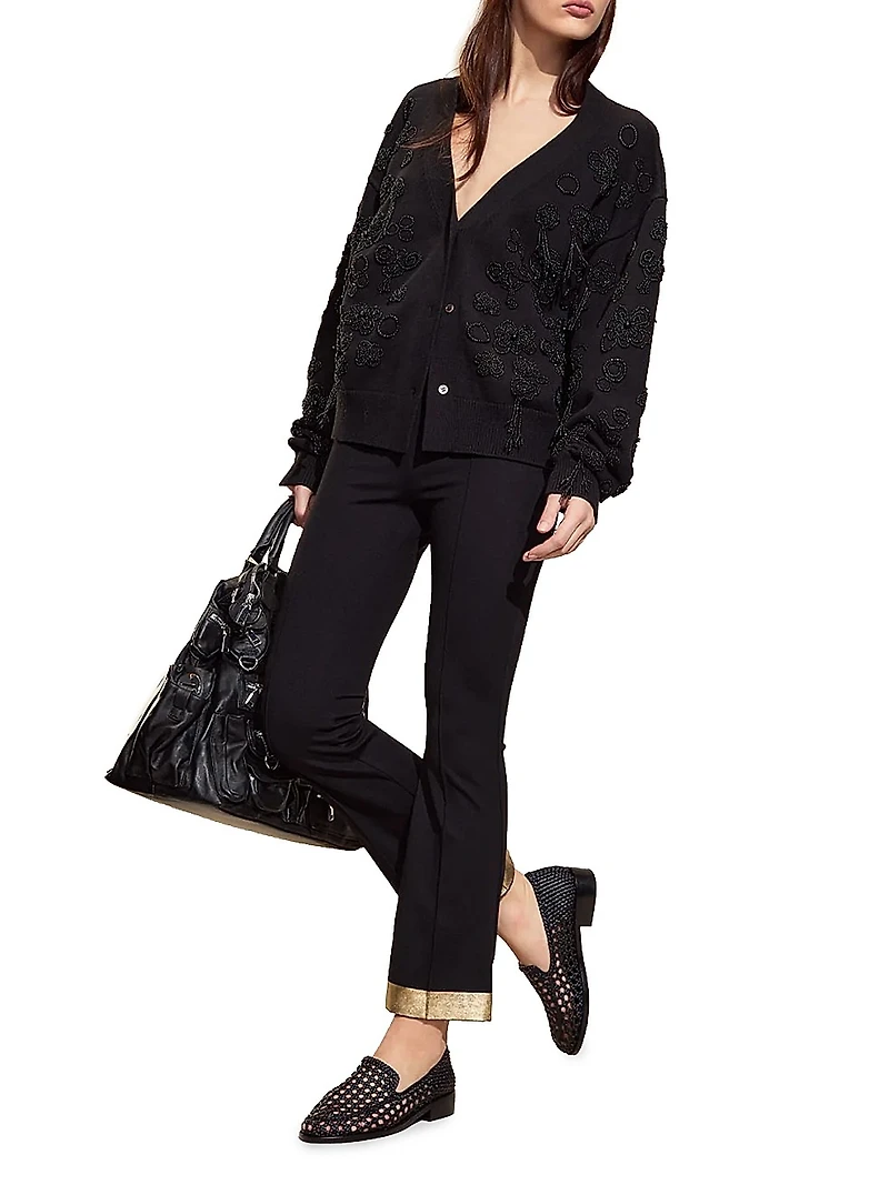 Paloma Embellished Boyfriend Cardigan