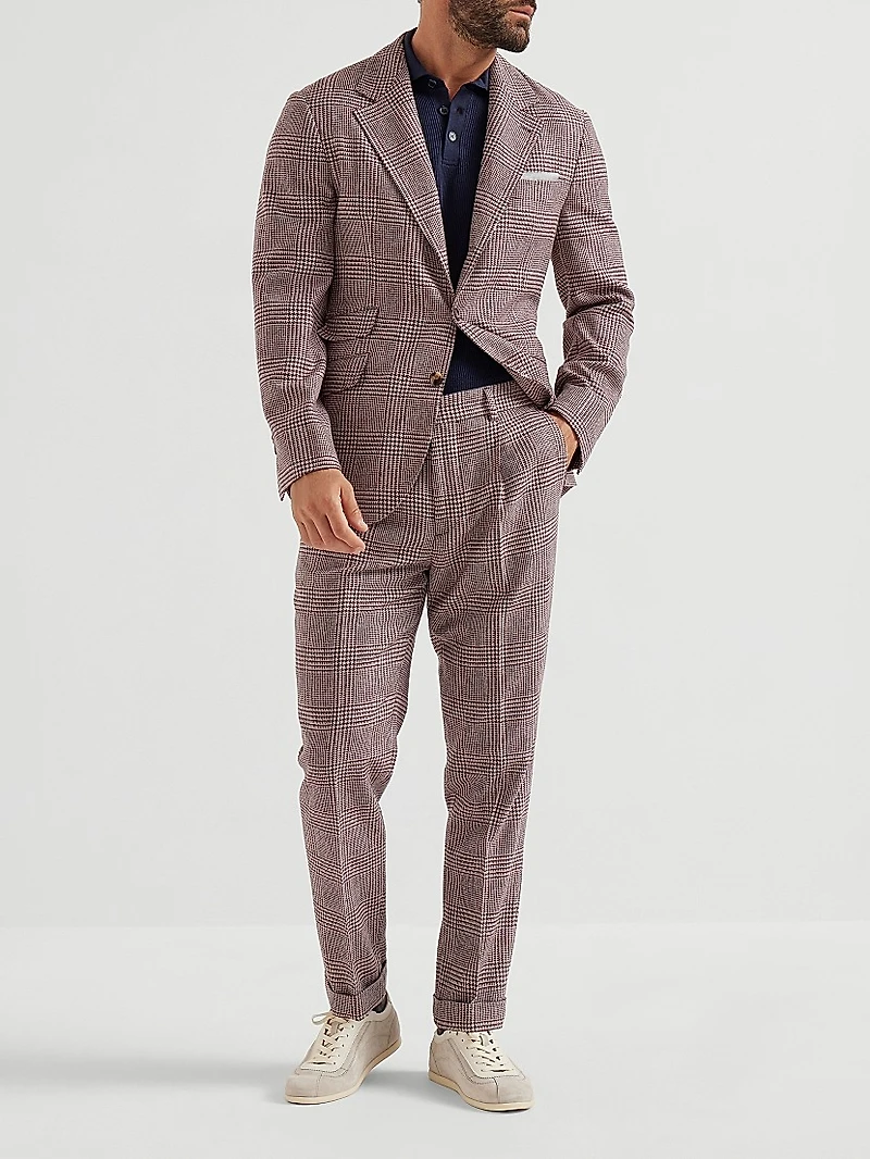 Cotton English Rib Polo Style Sweater