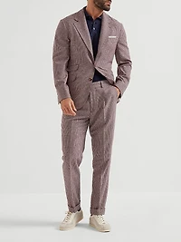 Cotton English Rib Polo Style Sweater