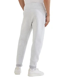 Sea Island Cotton French Terry Double Cloth Trousers