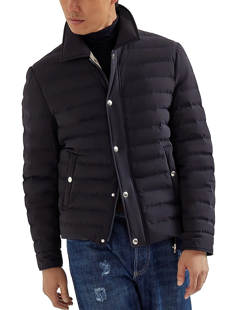 Bonded Taffeta Down Jacket