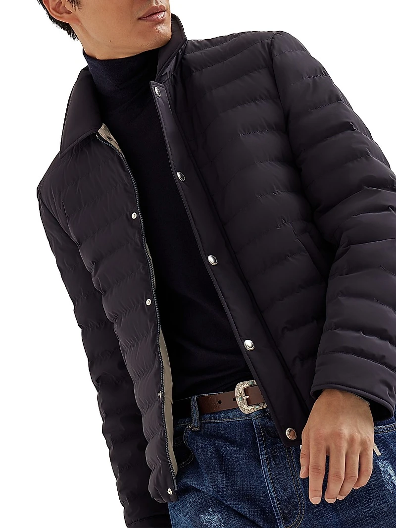 Bonded Taffeta Down Jacket