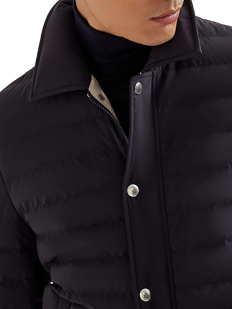 Bonded Taffeta Down Jacket