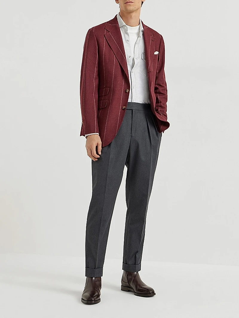 Cotton Piqué Western Shirt