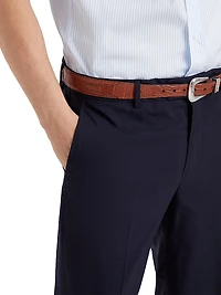 Super 150s Lightweight Virgin Wool and Silk Trousers