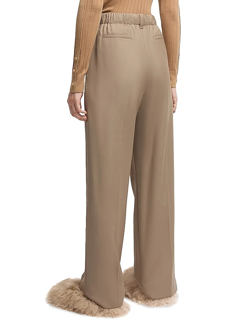 Pants Wool Gabardine