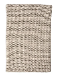 Cashmere and Silk Dazzling Rib Knit Neck Warmer
