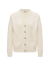 V-Neck Cardigan Wool & Cashmere