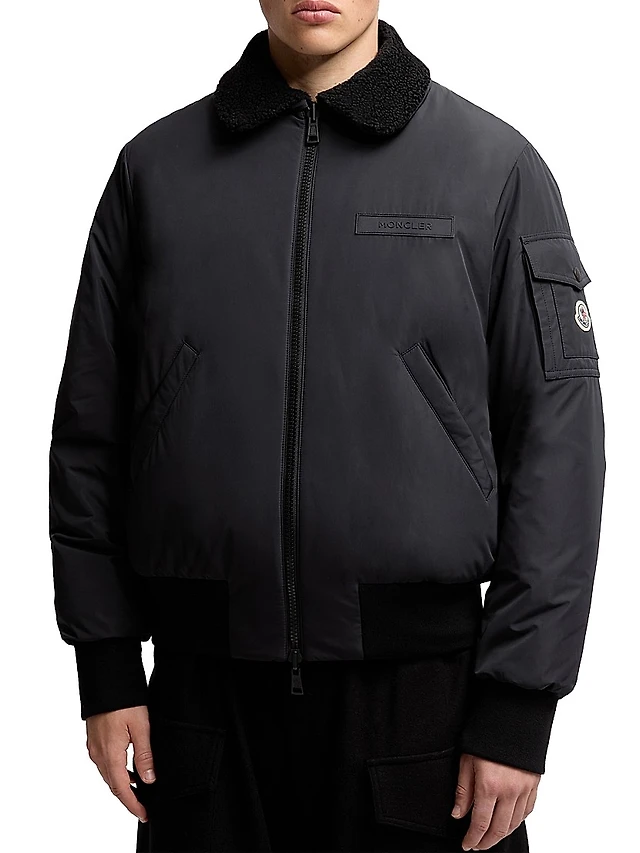 Fur Saks Fifth Avenue Moncler Moncler Maulevrier Reversible Jacket