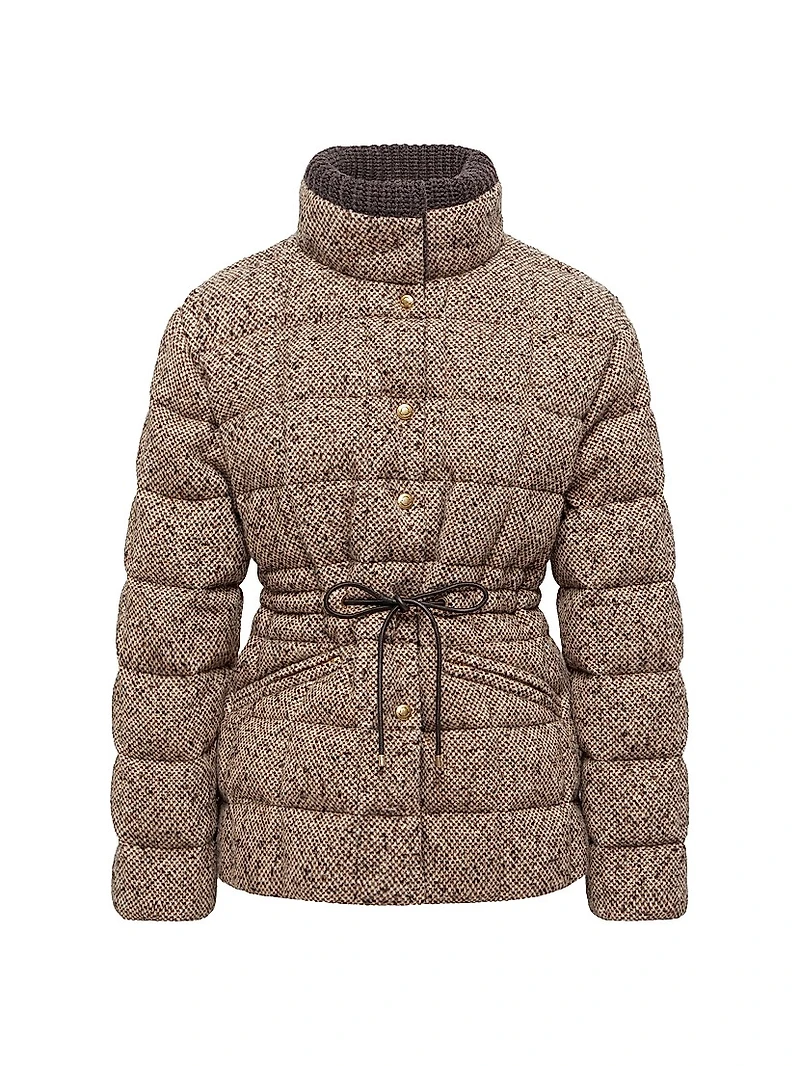 Antigony Puffer Jacket in Wool Blend