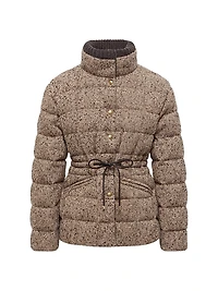 Antigony Puffer Jacket in Wool Blend