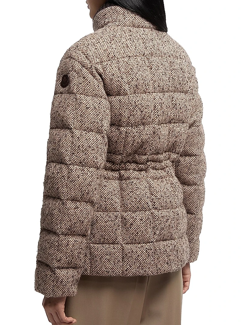 Antigony Puffer Jacket in Wool Blend