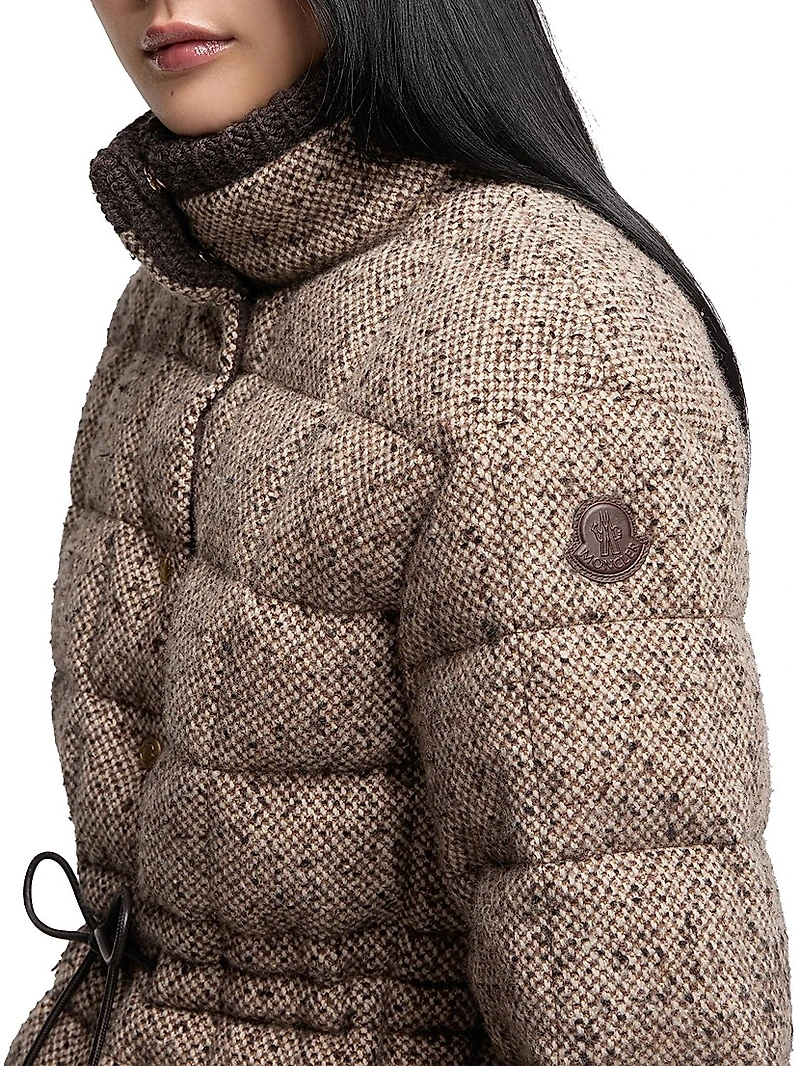 Antigony Puffer Jacket in Wool Blend