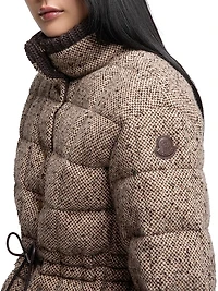 Antigony Puffer Jacket in Wool Blend