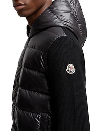 Down-Filled Hoodie Wool