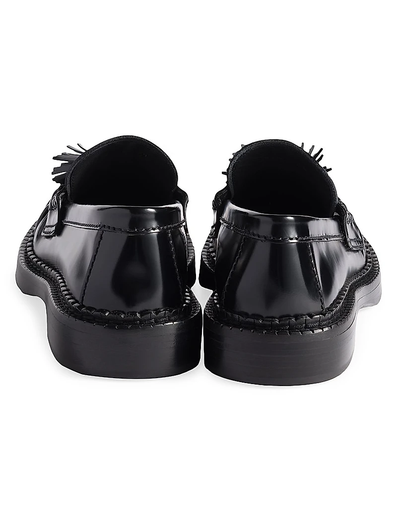 Tassel Loafers Polished Leather