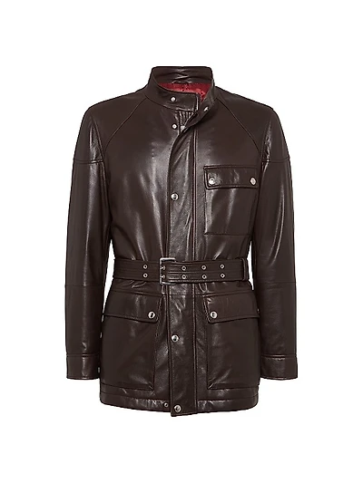 Nappa Leather Safari Jacket