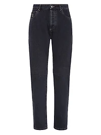 Shadow Denim Leisure Fit Five Pocket Jeans