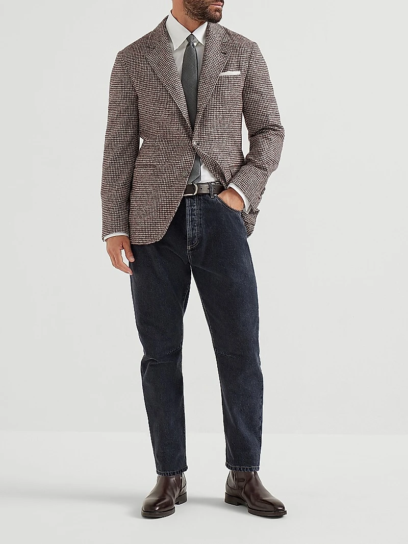 Shadow Denim Leisure Fit Five Pocket Jeans