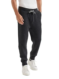 Cashmere English Rib Knit Joggers