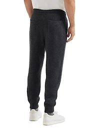 Cashmere English Rib Knit Joggers