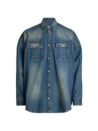 Boxy Denim Shirt