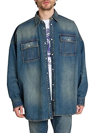 Boxy Denim Shirt