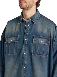 Boxy Denim Shirt