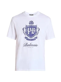 Emblem Logo Cotton T-Shirt