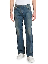 Low-Rise Straight-Fit Jeans