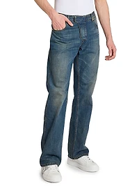 Low-Rise Straight-Fit Jeans