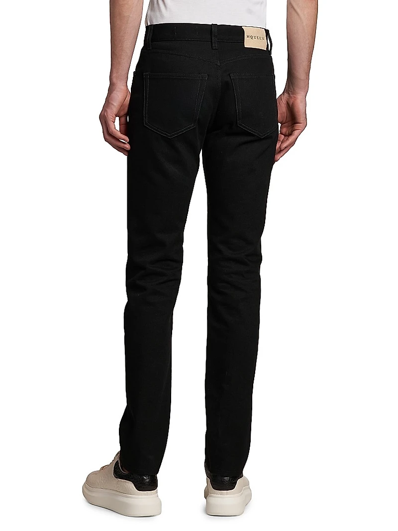 Ozzy Five-Pocket Cotton Jeans