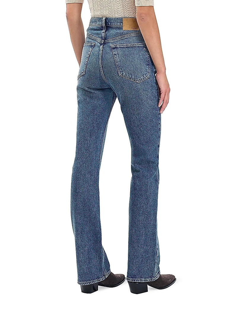 Peyton High-Rise Stretch Boot-Cut Jeans