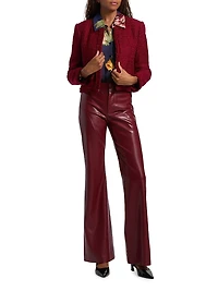 Landon Tweed Crop Jacket
