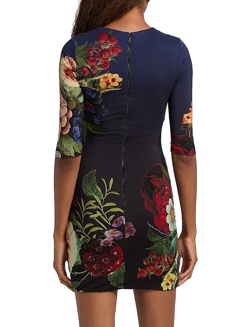 Delora Floral Sheath Minidress