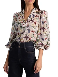 Sheila Butterfly Top