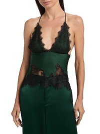 Claudia Lace V-Neck Slip Top