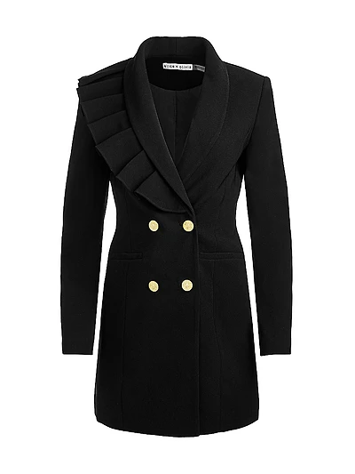 Latoya Ruffled Blazer Minidress