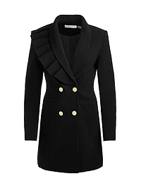 Latoya Ruffled Blazer Minidress