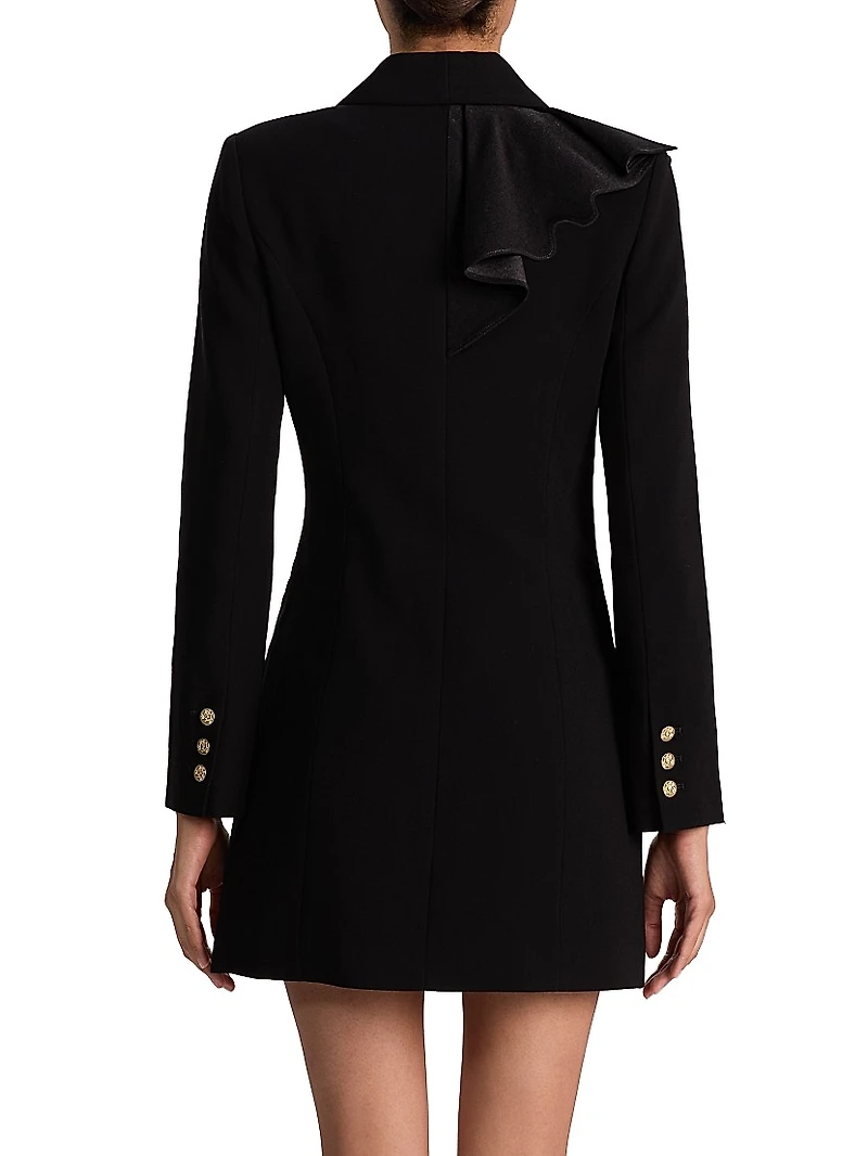 Latoya Ruffled Blazer Minidress
