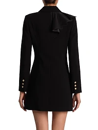Latoya Ruffled Blazer Minidress