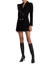 Latoya Ruffled Blazer Minidress