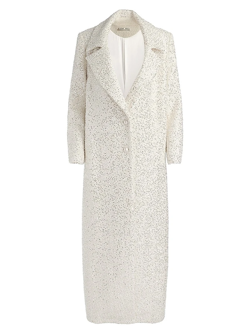 Nicholas Embellished Long Coat