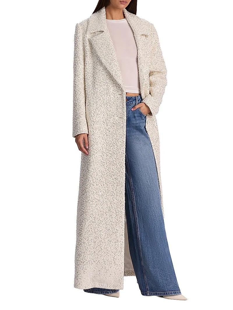 Nicholas Embellished Long Coat